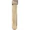 Ekena Millwork Traditional Arts and Crafts Rough Sawn Bracket w/ Offset Brace, Douglas Fir, 6"W x 26"D x 34"H BKT0604X26X34TRA03RDF - alternate 4